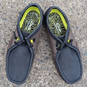 Clarks Men's Brown and Black Casual Slip-On Loafers (New) Wide Width